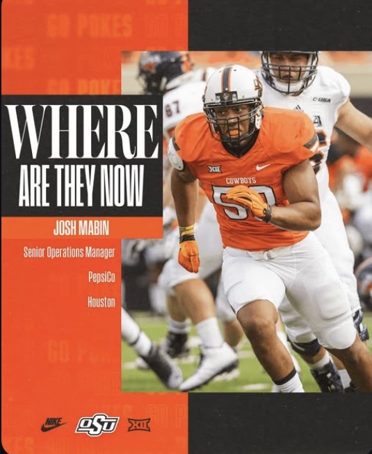 Where Are They Now Josh Mabin Senior Operations Manager PepsiCo Houston OSU Football #50